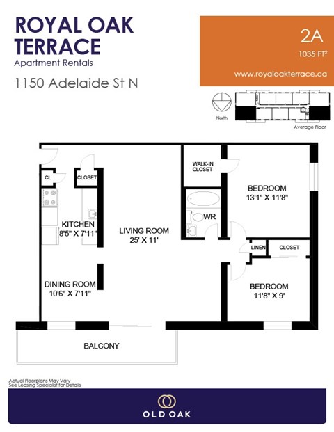 1150 Adelaide Street North 1-2 Beds Apartment, Affordable for Rent - Photo Gallery 12